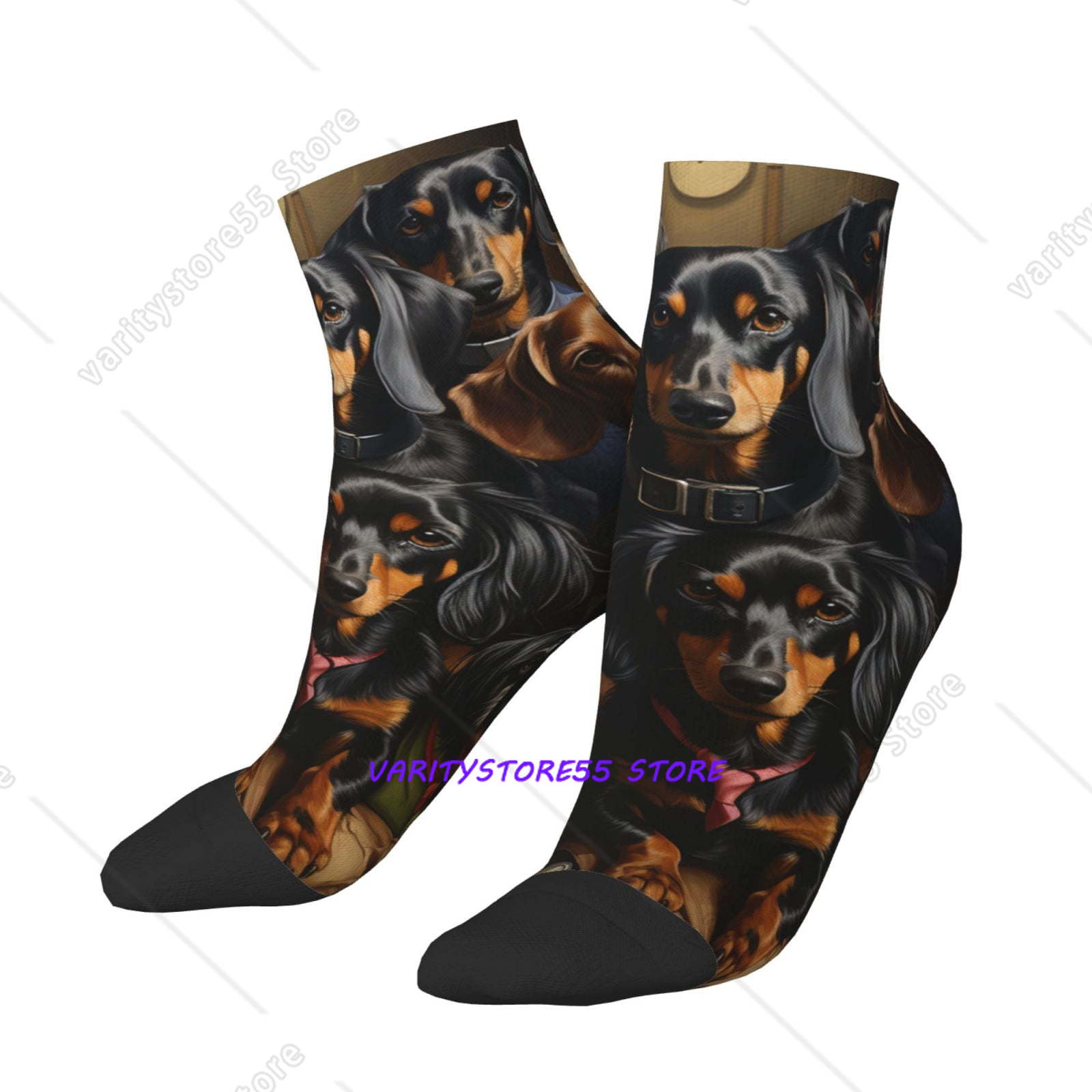 Socks Ankle Men - Chaussettes basses unisexes fantaisie, chaussettes décontractées