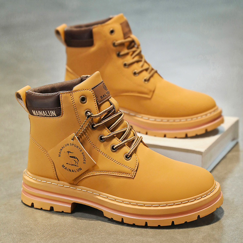 Men'S Fashion Videos - Classique hommes bottes hautes de haute