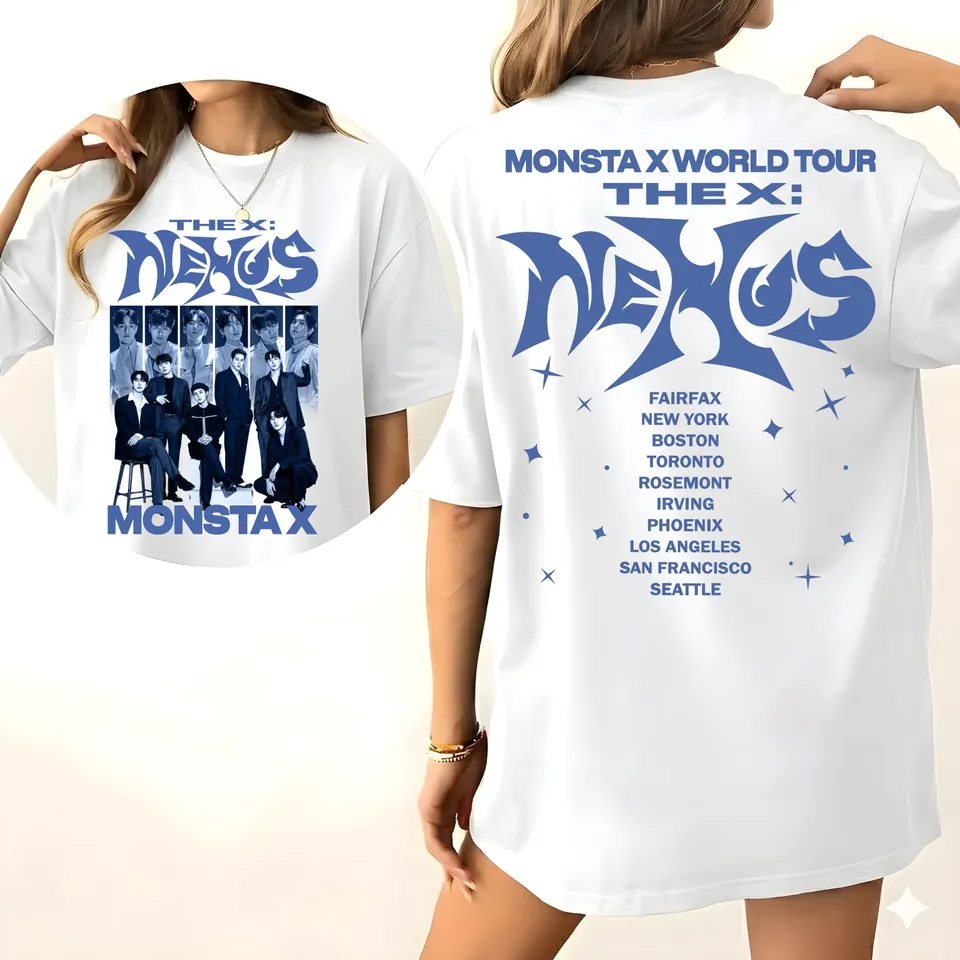 Men'S Fashion X - T-shirt de la tournée mondiale 2026