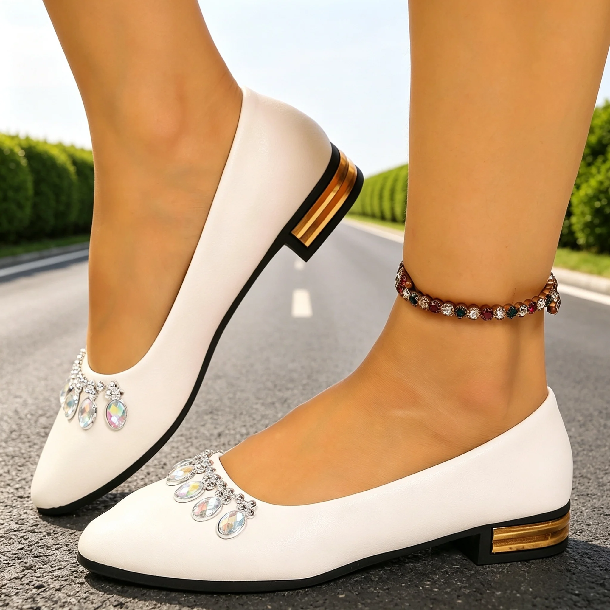 Men'S Fashion Videos - Chaussures plates pour femmes à bout
