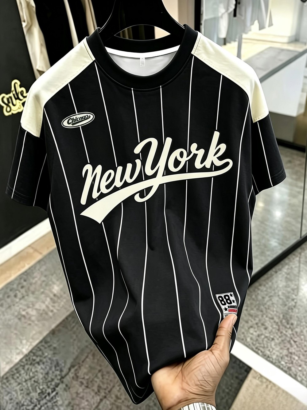 Men'S Fashion New York - T-shirt d'entraînement d'été pour hommes, nouveau