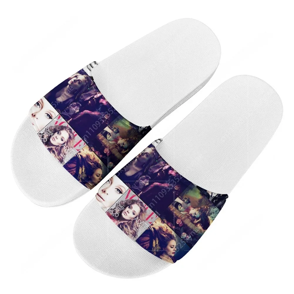 Poster Men Fashion - Adele Singer Poster Slippers Fashion Water