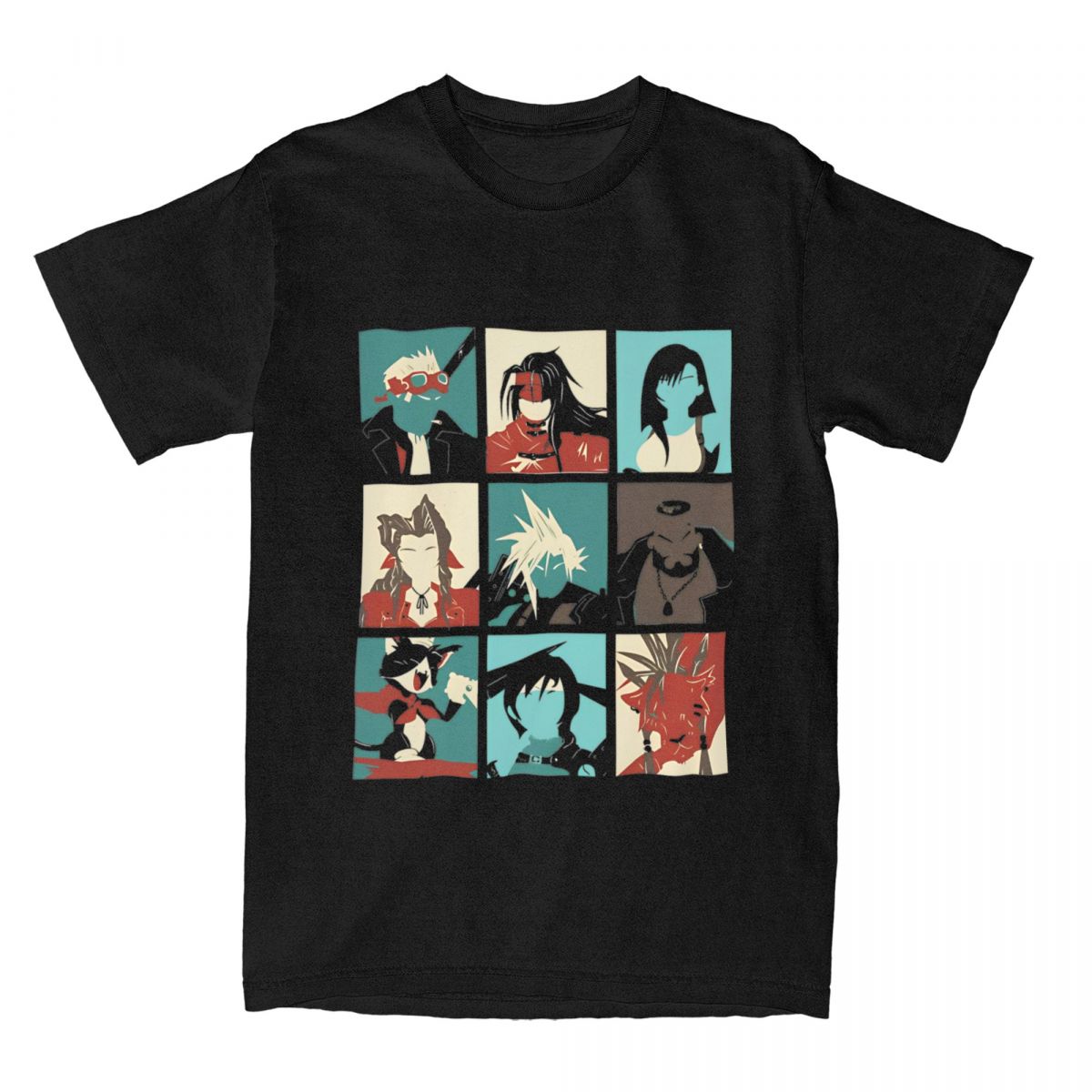 Poster Men Fashion - T-Shirt en Coton Rétro à Col