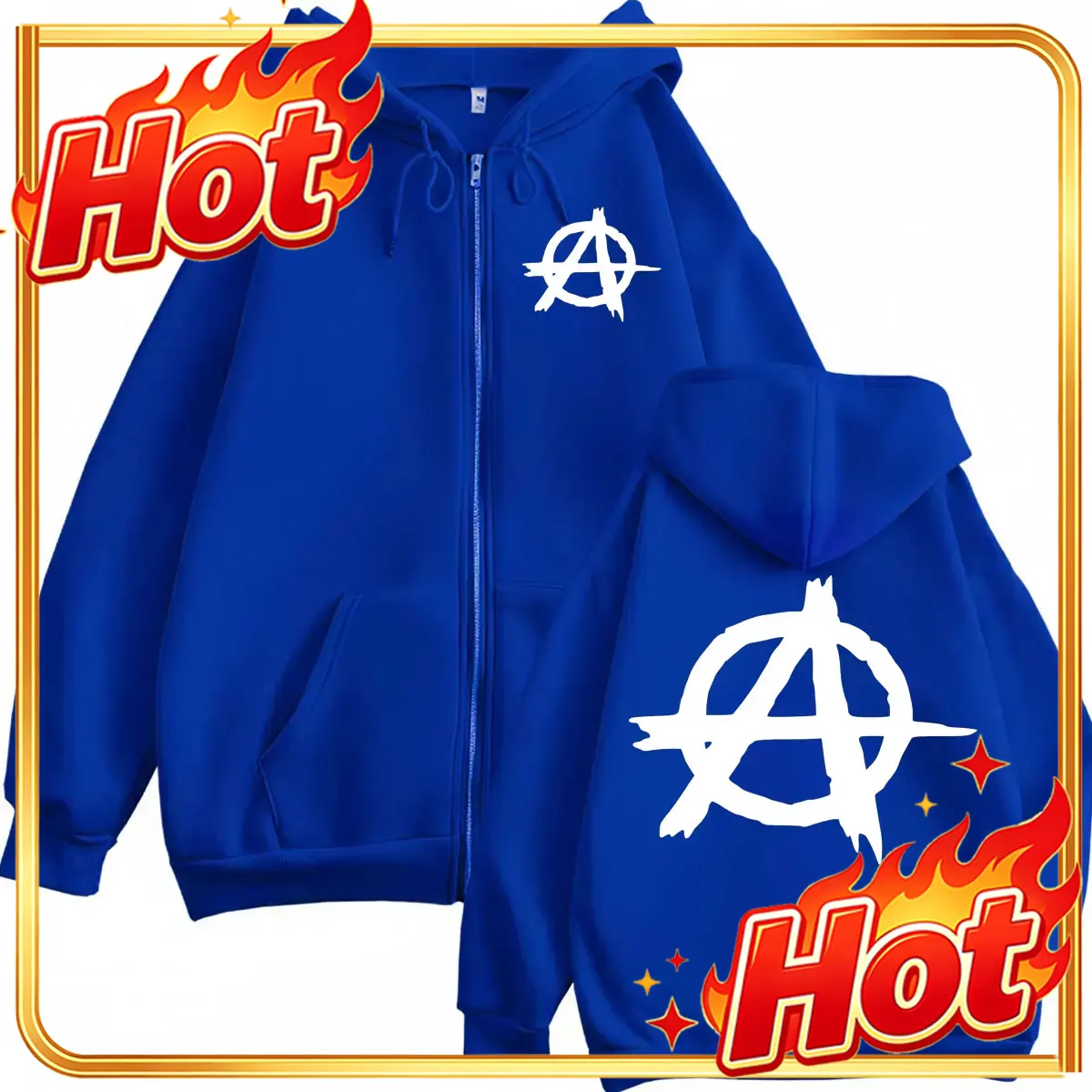 Sweat-shirts à capuche zippés  - Mens Fashion Zip Up Hoodies avis et prix