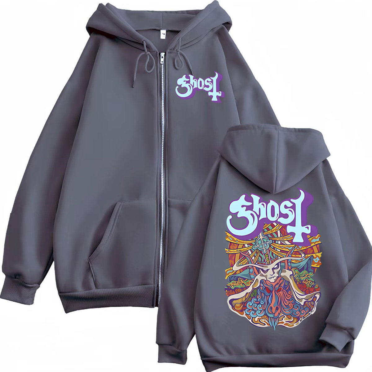 Sweat-shirt à capuche avec fer - Mens Fashion Zip Up Hoodies avis et prix