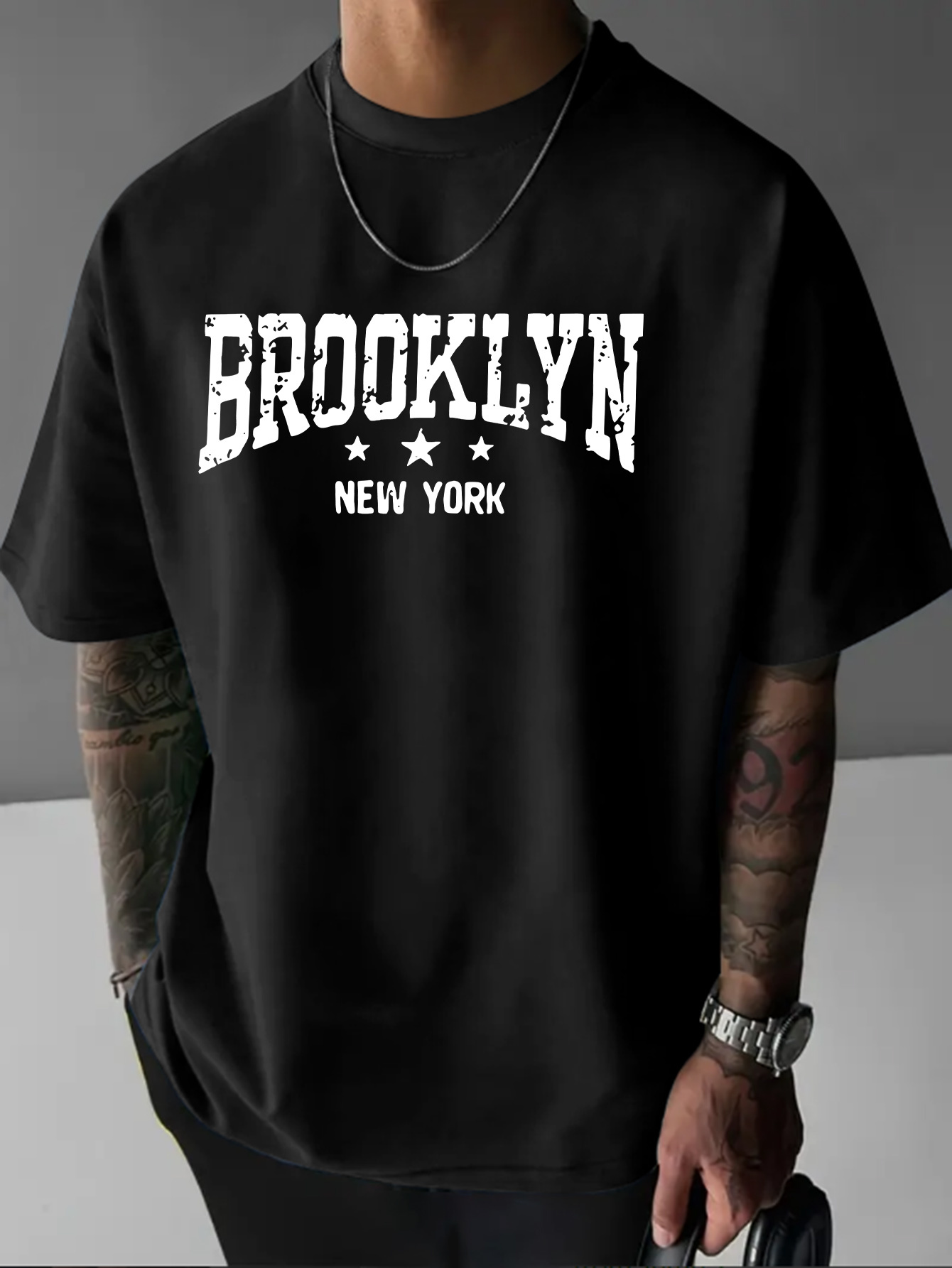 T-shirt à manches courtes pour - Men'S Fashion New York avis et prix