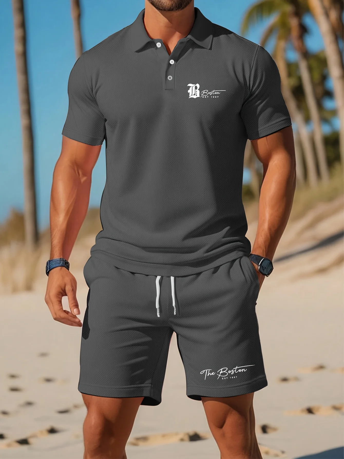 Ensemble polo et short pour ho - Mens Fashion Clothes avis et prix