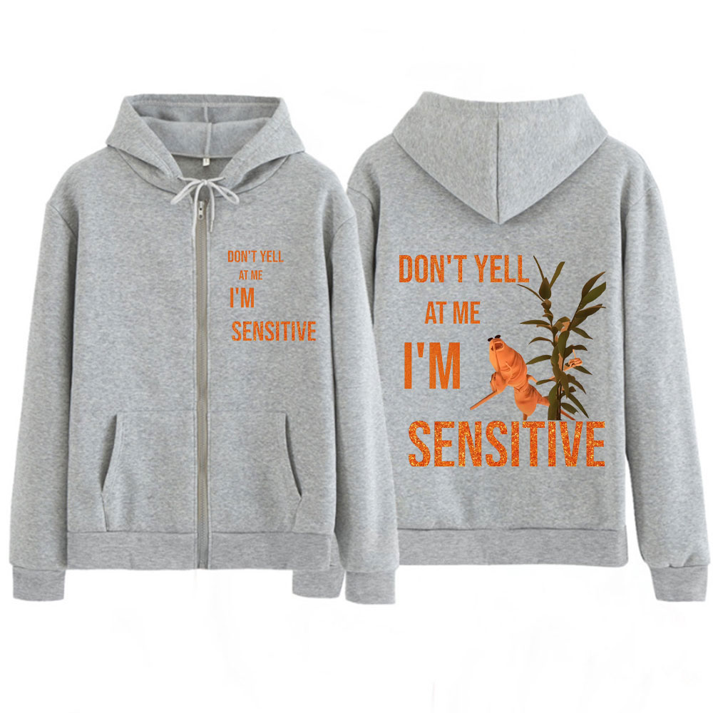 Sweat à capuche drôle avec mot - Mens Fashion Zip Up Hoodies avis et prix