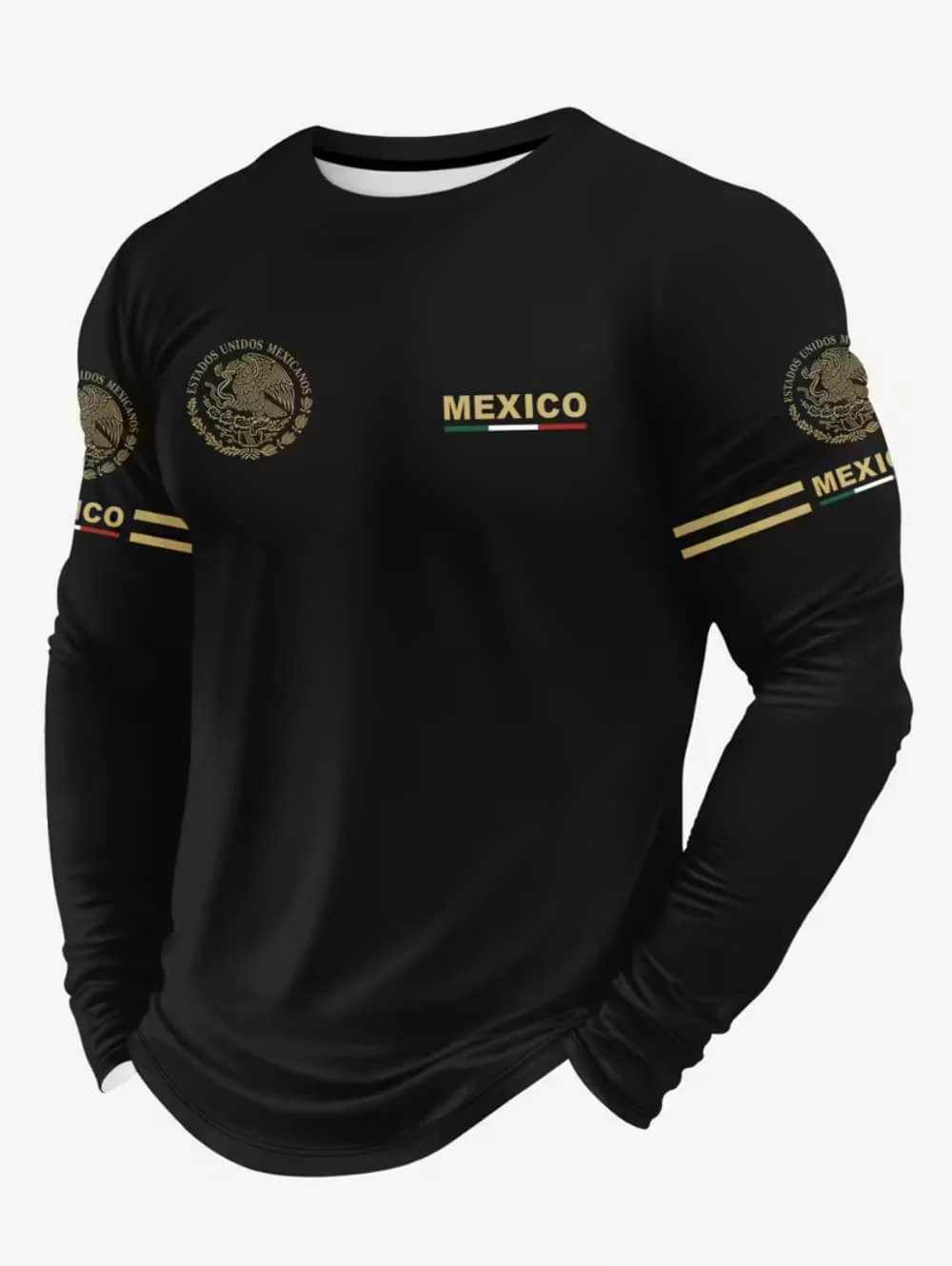 T-shirt imprimé aigle du Mexiq - Mens Fashion Clothes avis et prix