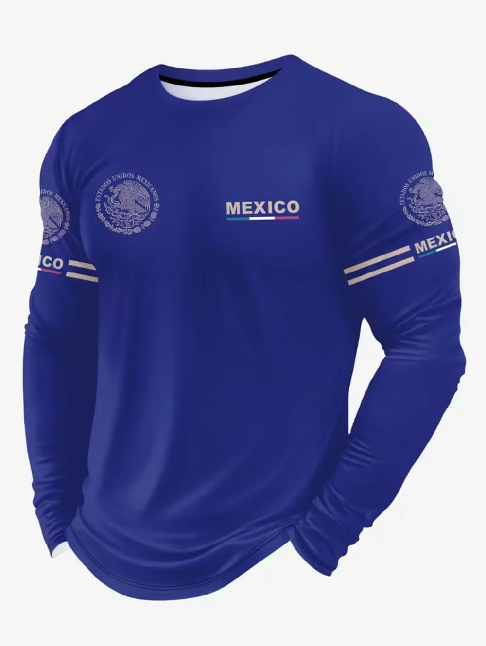 T-shirt imprimé aigle du Mexiq - Mens Fashion Clothes avis et prix