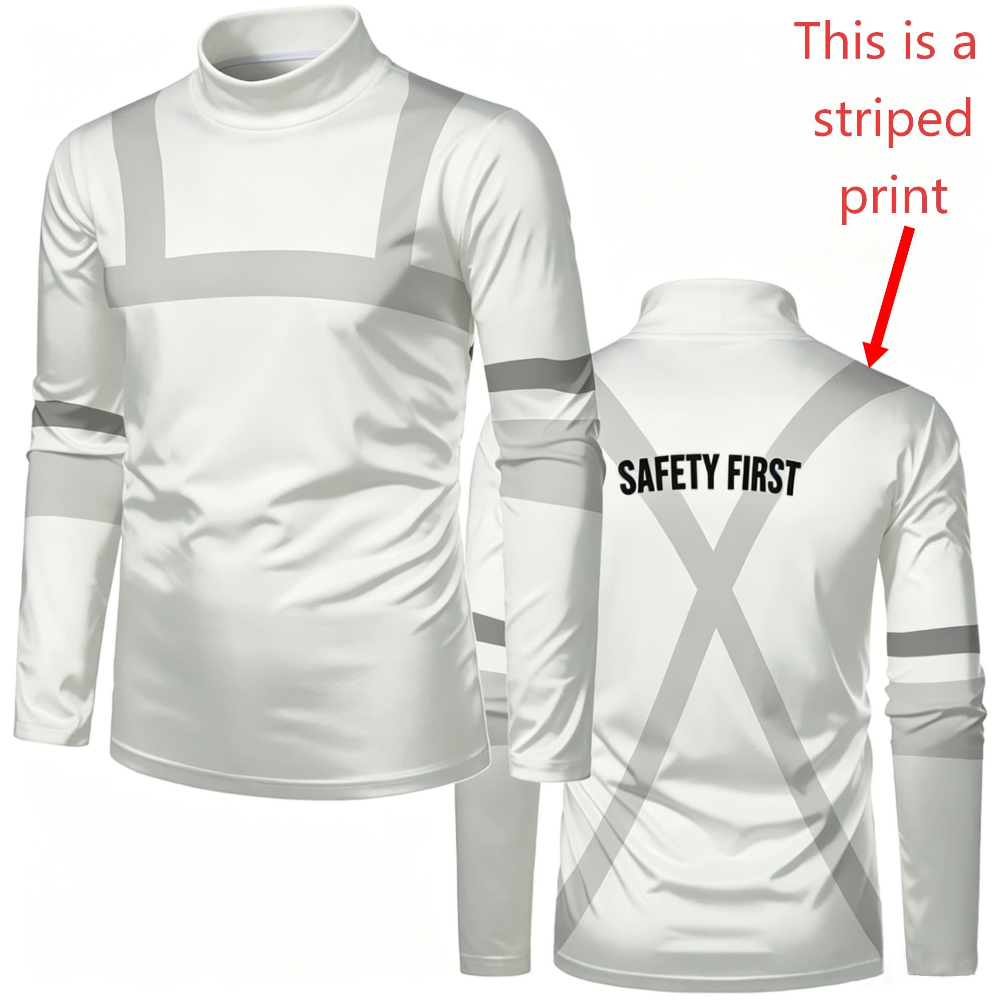 T-shirt à col montant et manch - Men'S Fashion T Shirts avis et prix