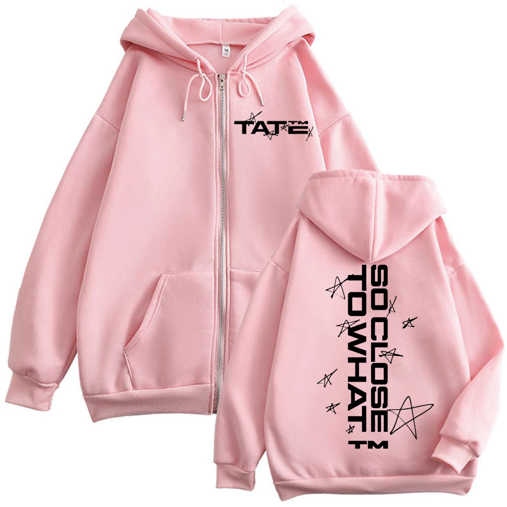 Tate McRae So Close To What Pr - Mens Fashion Zip Up Hoodies avis et prix