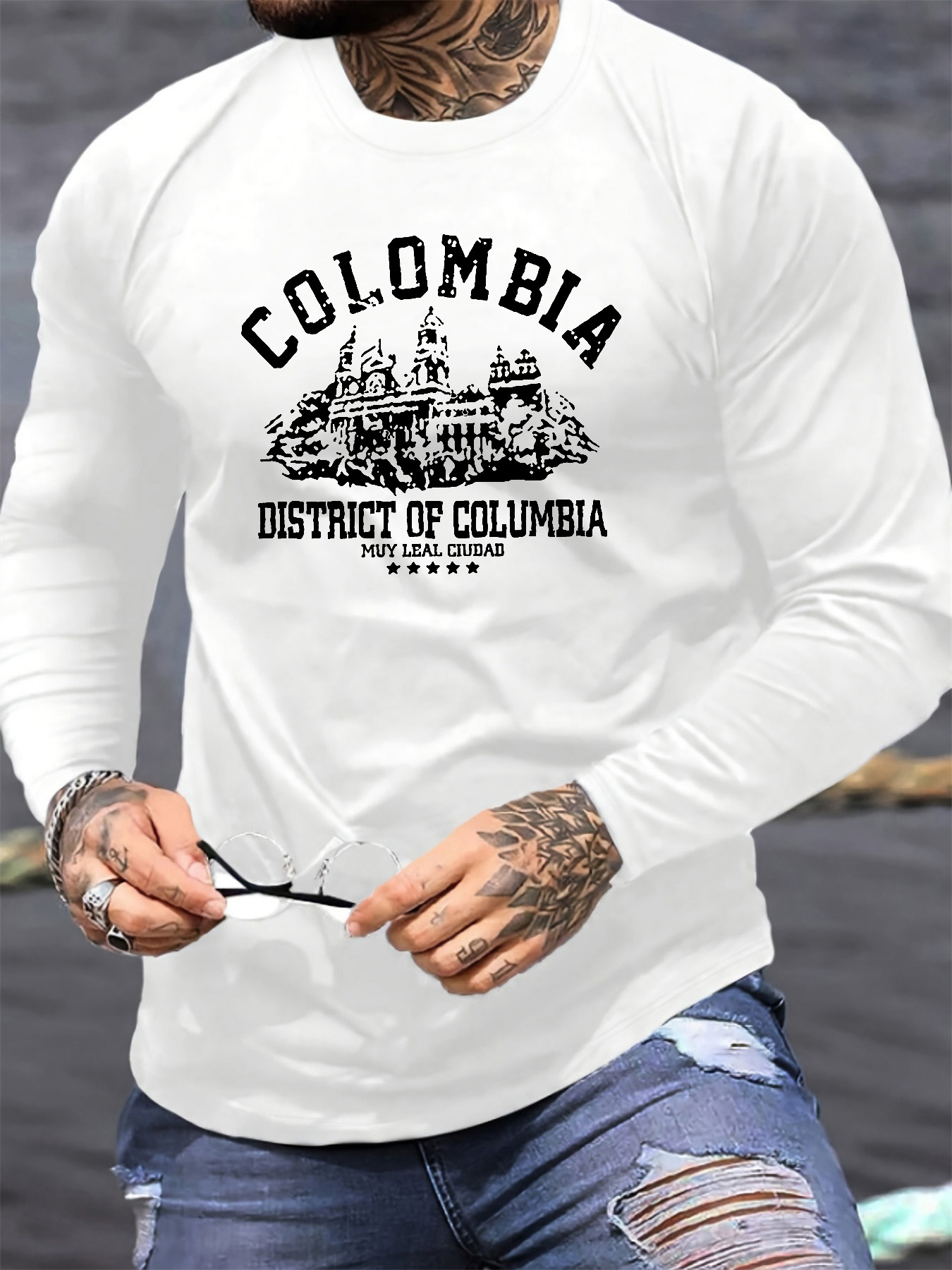 T-shirt décontracté polyvalent - Mens Fashion Summer avis et prix