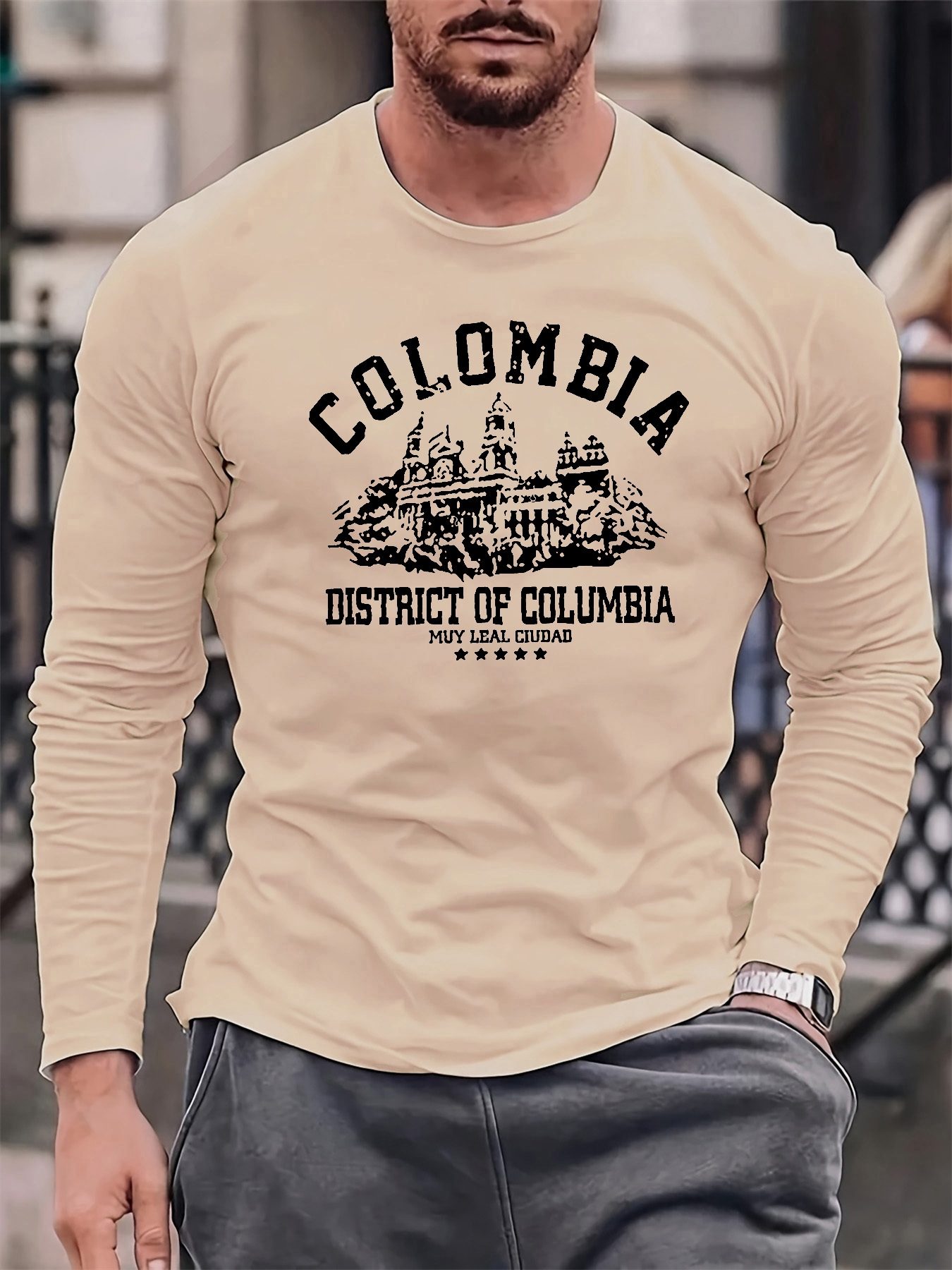 T-shirt décontracté polyvalent - Mens Fashion Summer avis et prix