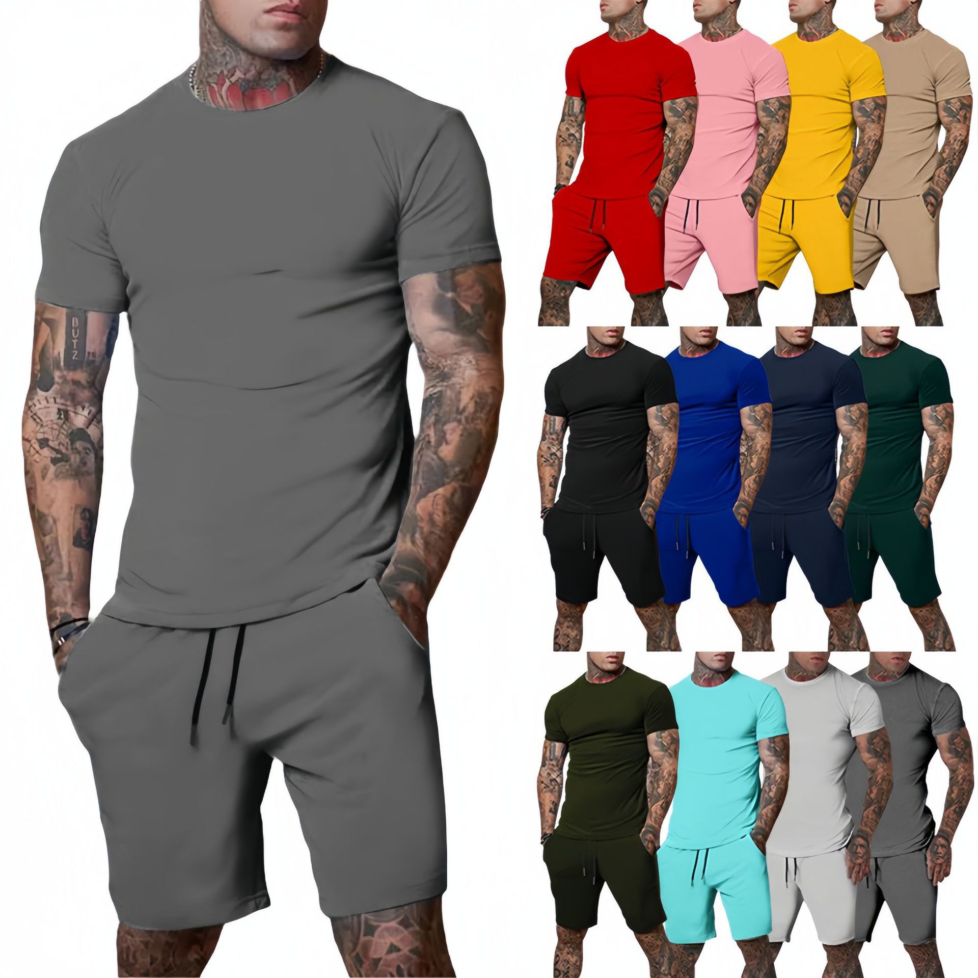 Ensemble de sport d'été décont - Men'S Fashion Videos avis et prix
