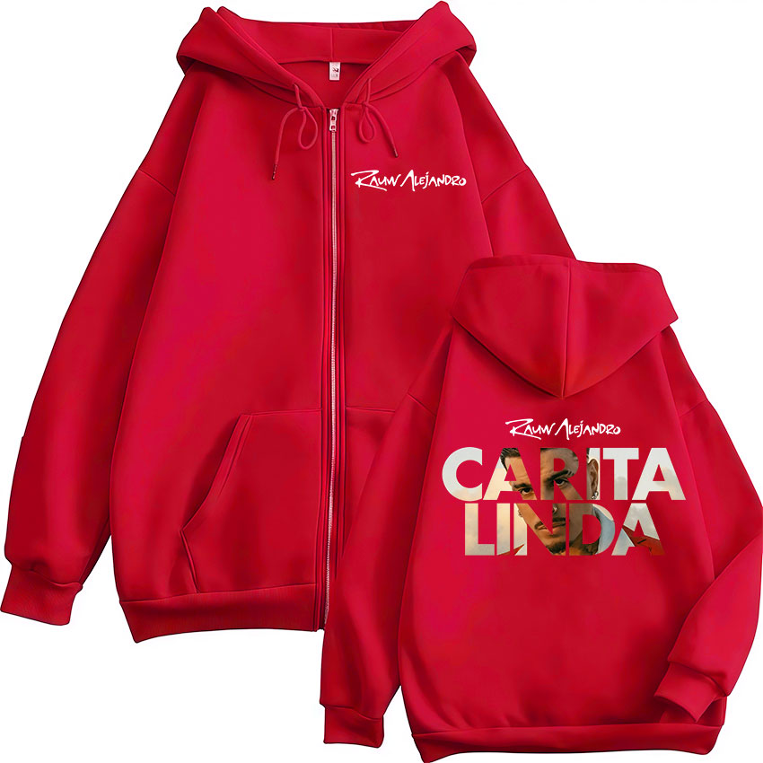 Rauw Alejandro Carita Linda 20 - Mens Fashion Zip Up Hoodies avis et prix