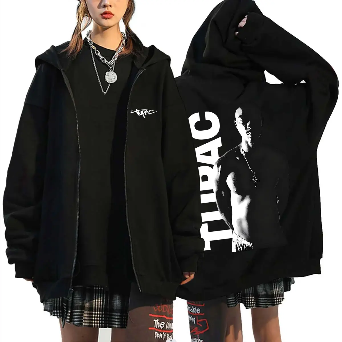 Sweat à capuche zippé Rapper T - Mens Fashion Zip Up Hoodies avis et prix